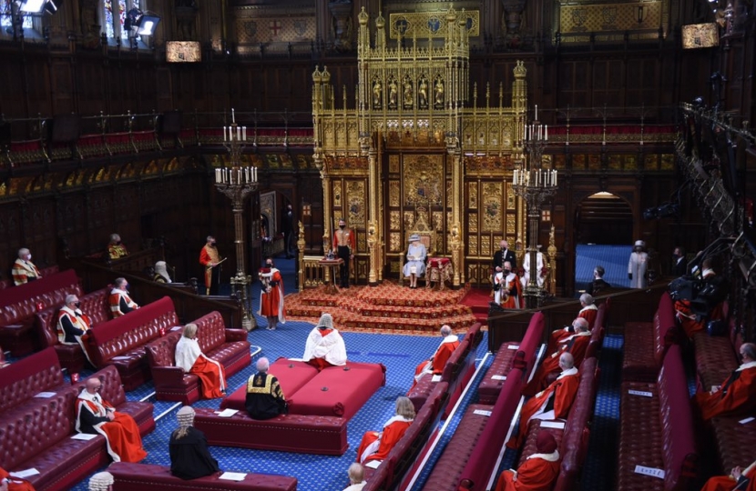 Her Majesty The Queen delivering the 2021 Queen’s Speech