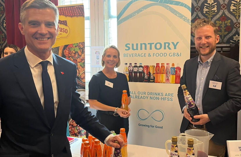 Meeting with Suntory in Parliament
