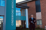 Mark Harper at Cinderford Medical Centre