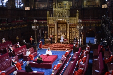 Her Majesty The Queen delivering the 2021 Queen’s Speech