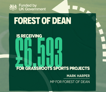 Government funding to improve local sports facilities 