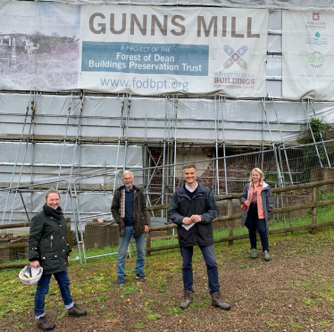 £163,812 for Gunns Mill Furnace in Mitcheldean 