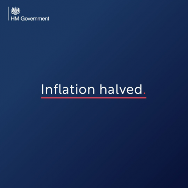 Inflation Halved