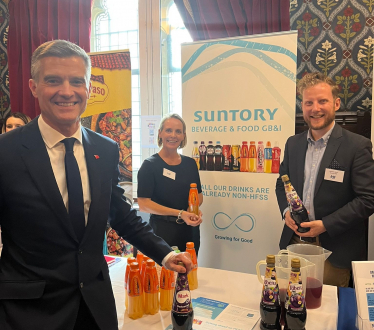 Meeting with Suntory in Parliament